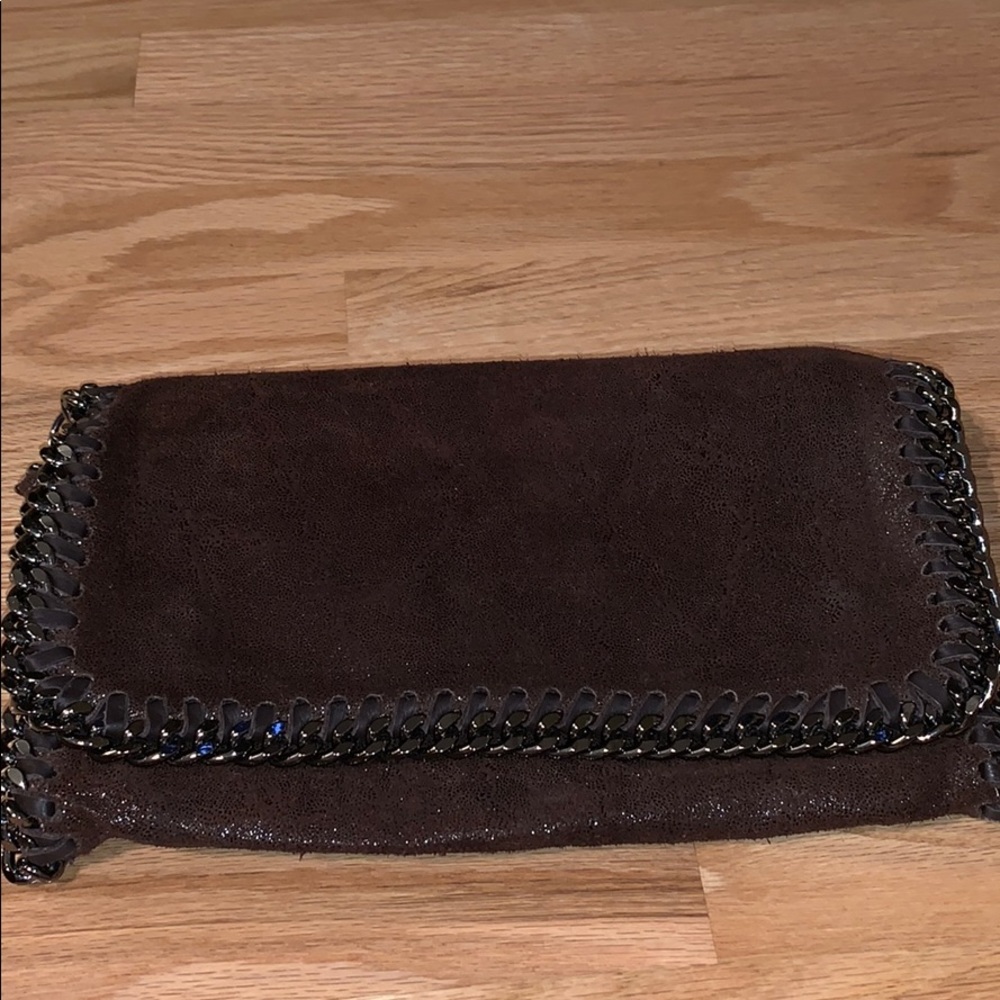 Chocolate brown crossbody purse